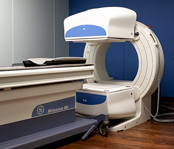 The nuclear medicine camera at Cedar County Memorial Hospital, installed in May of 2026.Photograph of the nuclear medicine camera at Cedar County Memorial Hospital