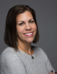 portrait of Lee-Anne Millas, mental health nurse practitioner